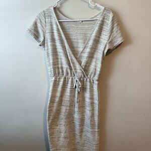 Striped Gray Dress